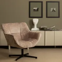 Wibo draaifauteuil taupe
